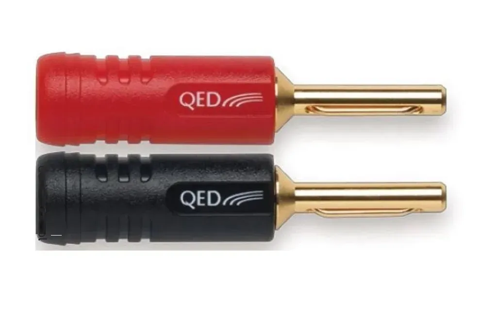 Конектори, роз'єми QED SCREWLOC ABS 4MM 25 RED 25 BLK (QE1870)