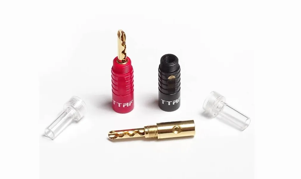 Конектори, роз'єми TTAF 93405 Banana Black/Red
