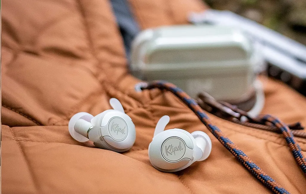 Наушники беспроводные (Bluetooth) Klipsch T5 II True Wireless Sport Gray