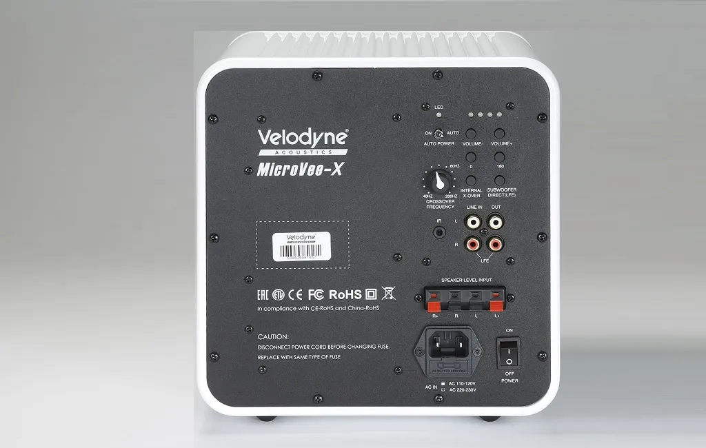 Сабвуфери Velodyne MicroVee X White