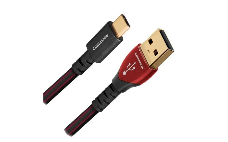 USB кабели AUDIOQUEST hd 0.75m, USB CINNAMON C > A