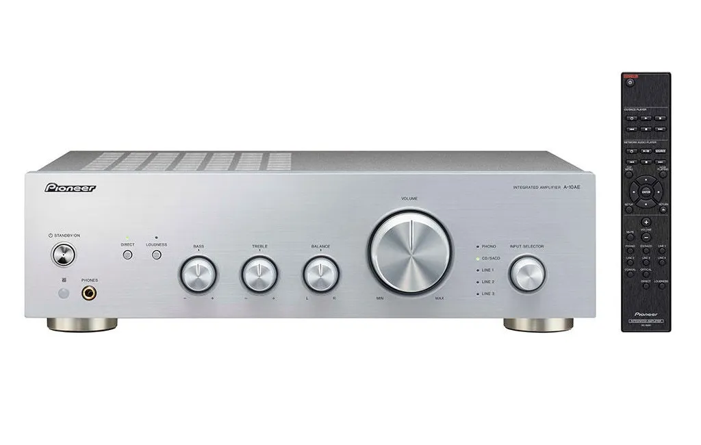 Стерео підсилювачі Pioneer A-10AE Silver