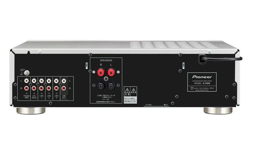 Стерео підсилювачі Pioneer A-10AE Silver
