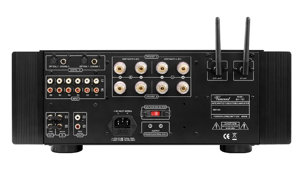 Стерео усилители Vincent SV-737 Black