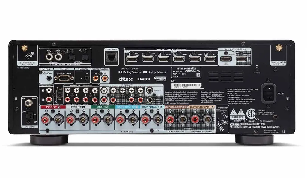 AV Ресівери Marantz CINEMA 60 Black