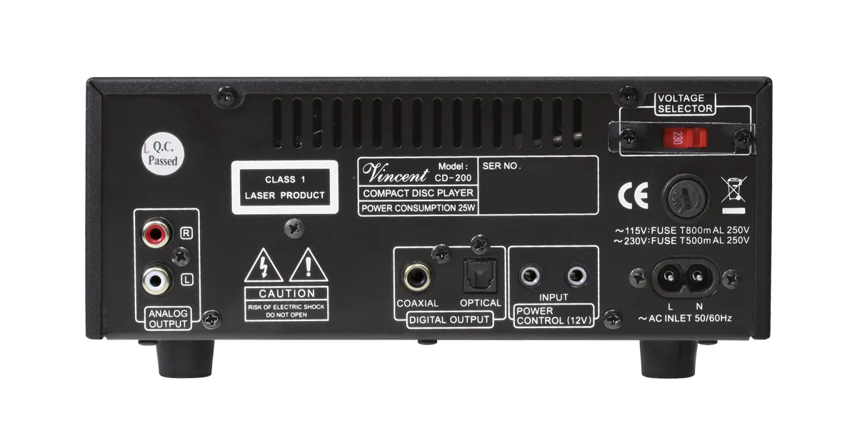 CD програвачі Vincent CD-200 Black
