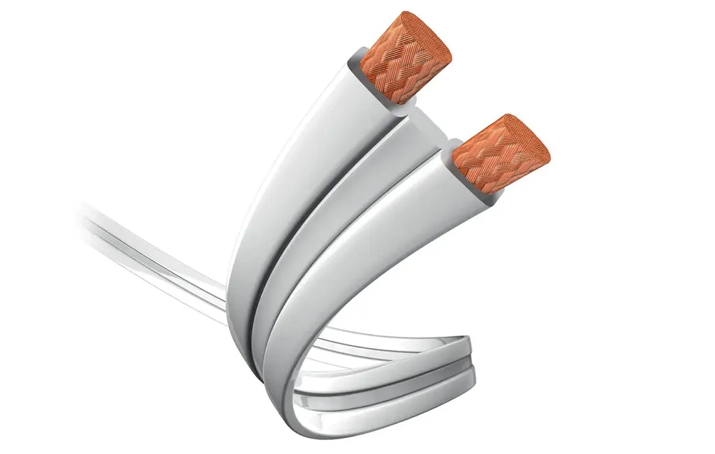 Акустичні кабелі Inakustik Premium LS-Kabel Flat 2 x 2,5 mm² white 130m