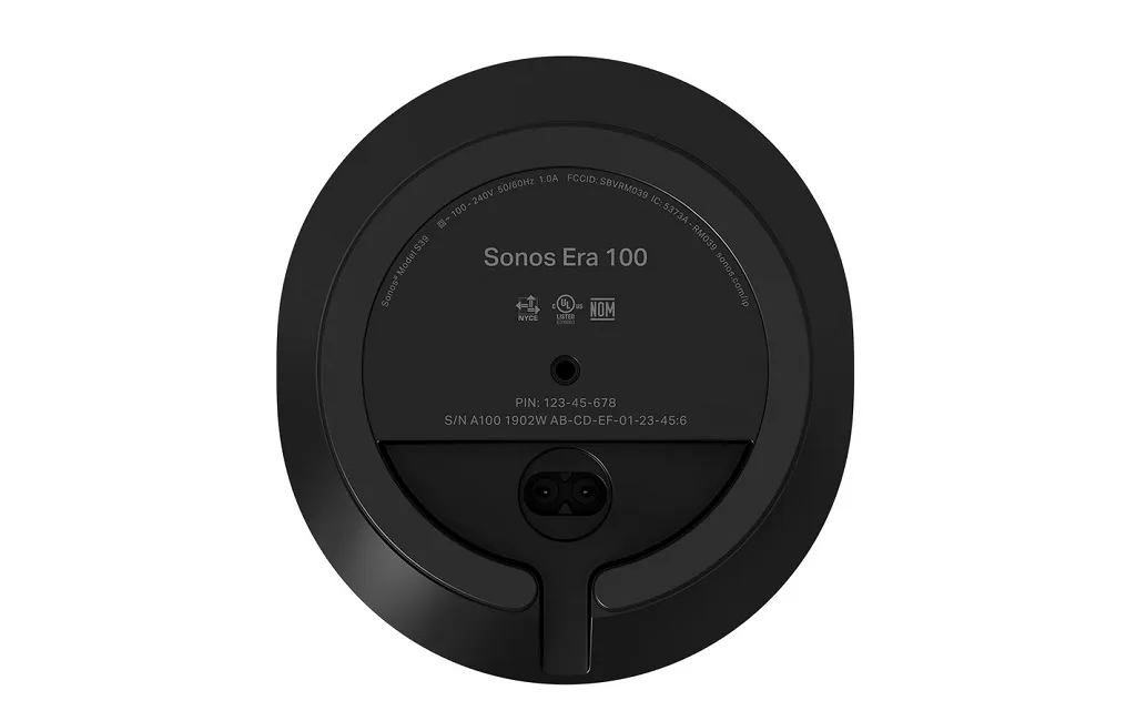 Бездротова аудіосистема Sonos Era 100 black