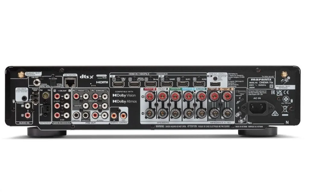 AV Ресиверы Marantz CINEMA 70 S Silver Gold