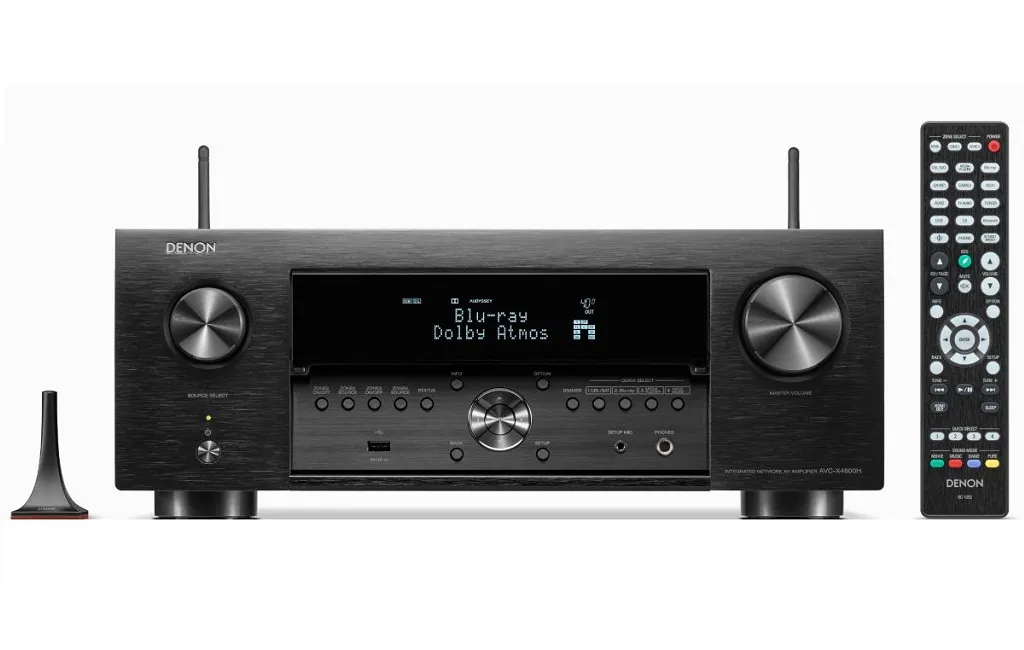 AV Ресівери Denon AVC-X4800H 8K (9.4 сh) Black