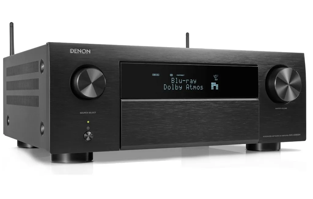 AV Ресівери Denon AVC-X4800H 8K (9.4 сh) Black