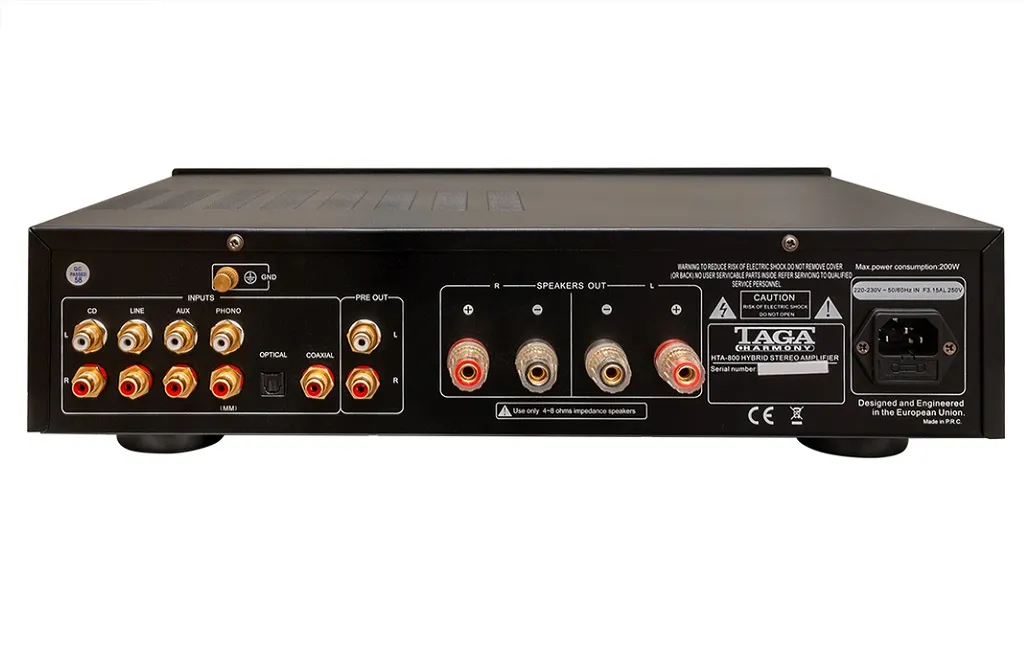 Стерео підсилювачі TAGA HARMONY HTA-800 Black