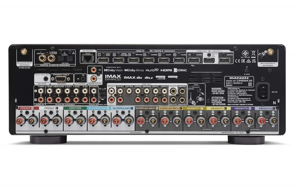 AV Ресівери Marantz CINEMA 50 Silver Gold