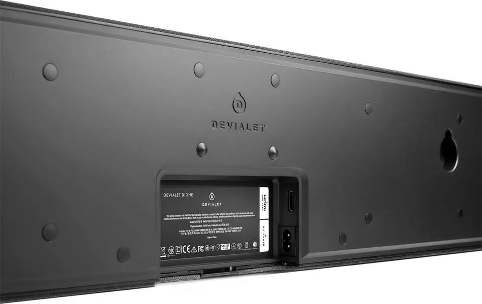 Звуковые проекторы (саундбар) Devialet Dione Matte Black