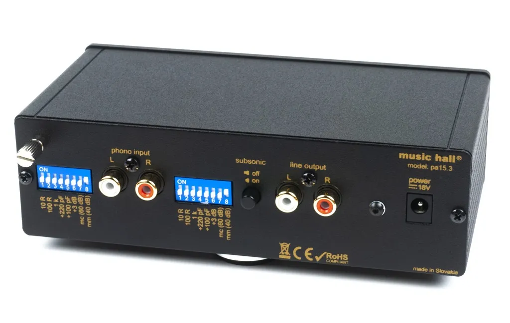 Фонокорректоры Music Hall PA-15.3 BLACK