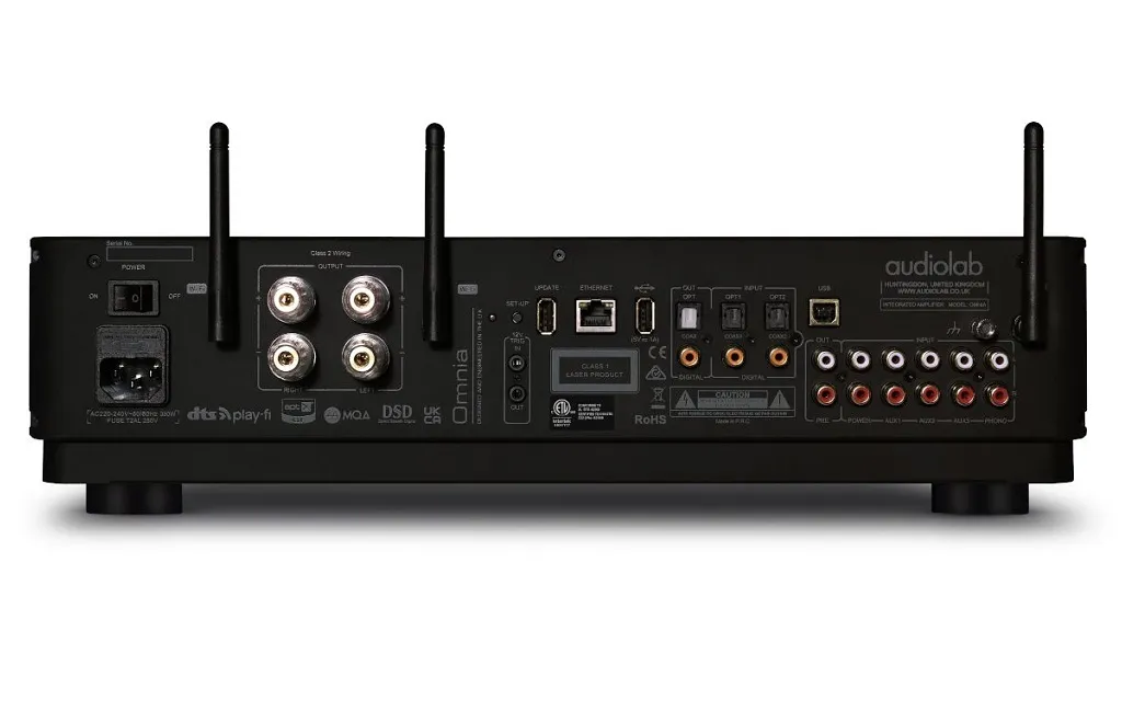 Стерео підсилювачі Audiolab Omnia Black