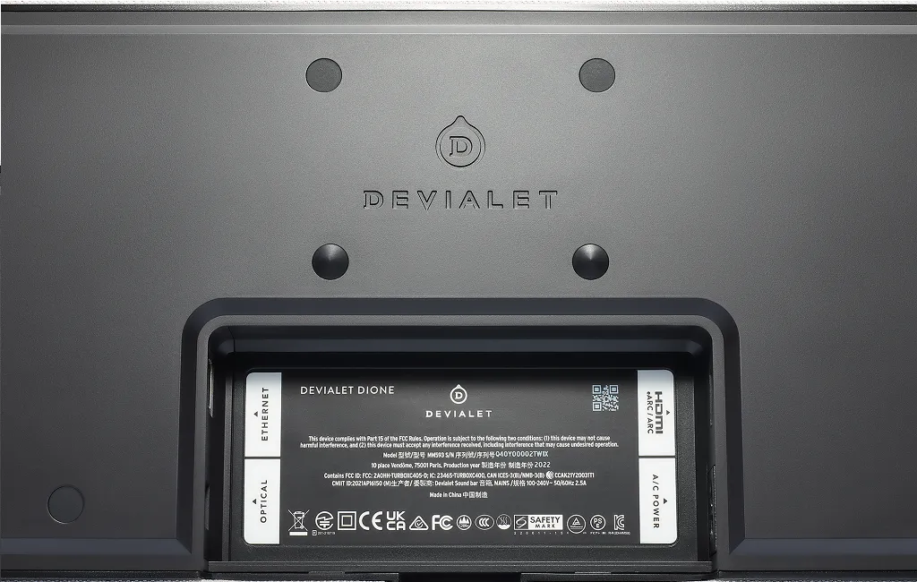 Звукові проектори (саундбар) Devialet Dione Opera de Paris