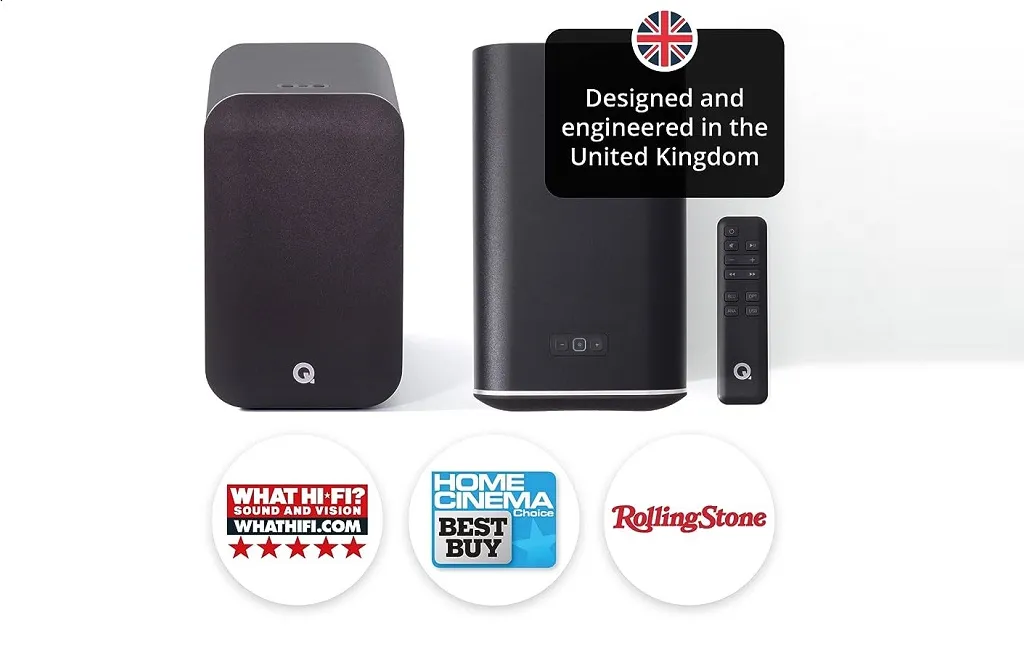 Активная полочная акустика Q Acoustics M20 HD Black