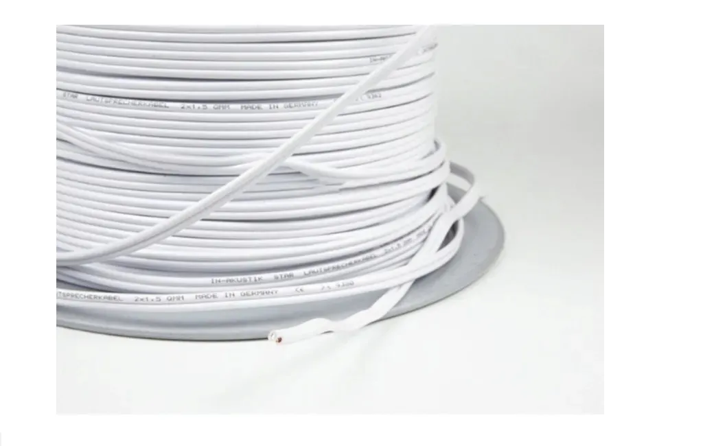 Акустичні кабелі Inakustik Star LS-Kabel 2 x 2,5 mm² white 150m