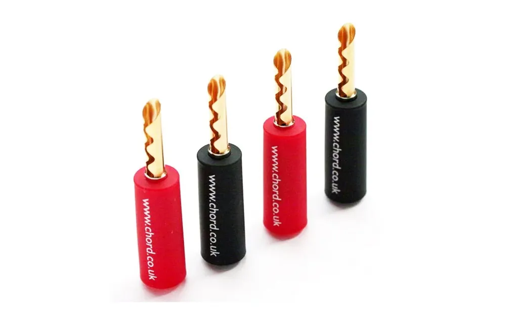 Конектори, роз'єми CHORD Banana Plug Kit - 4 Screw Type