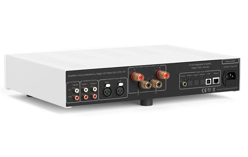 Стерео підсилювачі Hegel H120 White