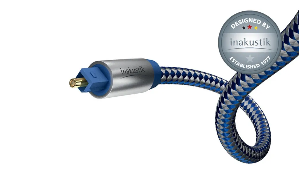 Цифрові оптичні кабелі Inakustik Premium Opto Toslink 1,0m