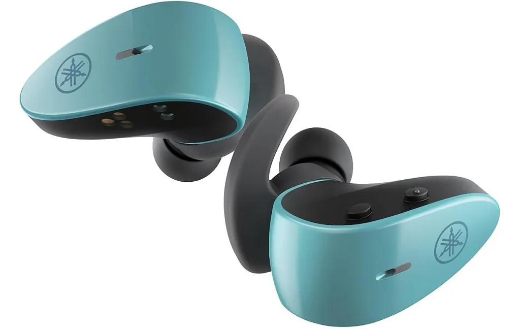 Наушники беспроводные (Bluetooth) Yamaha TW-ES5A Green