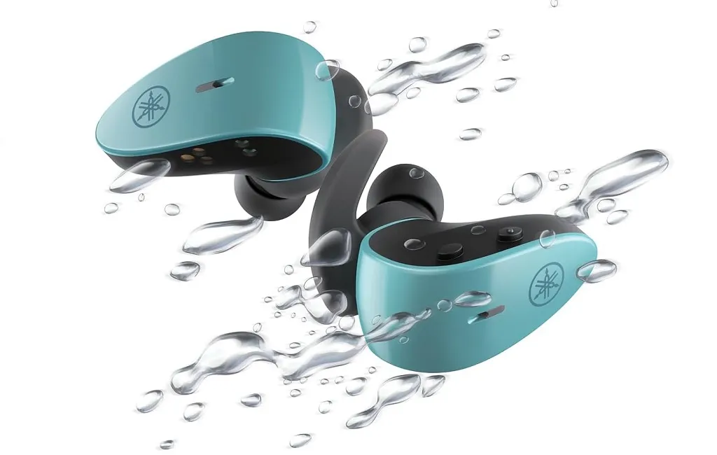 Наушники беспроводные (Bluetooth) Yamaha TW-ES5A Green