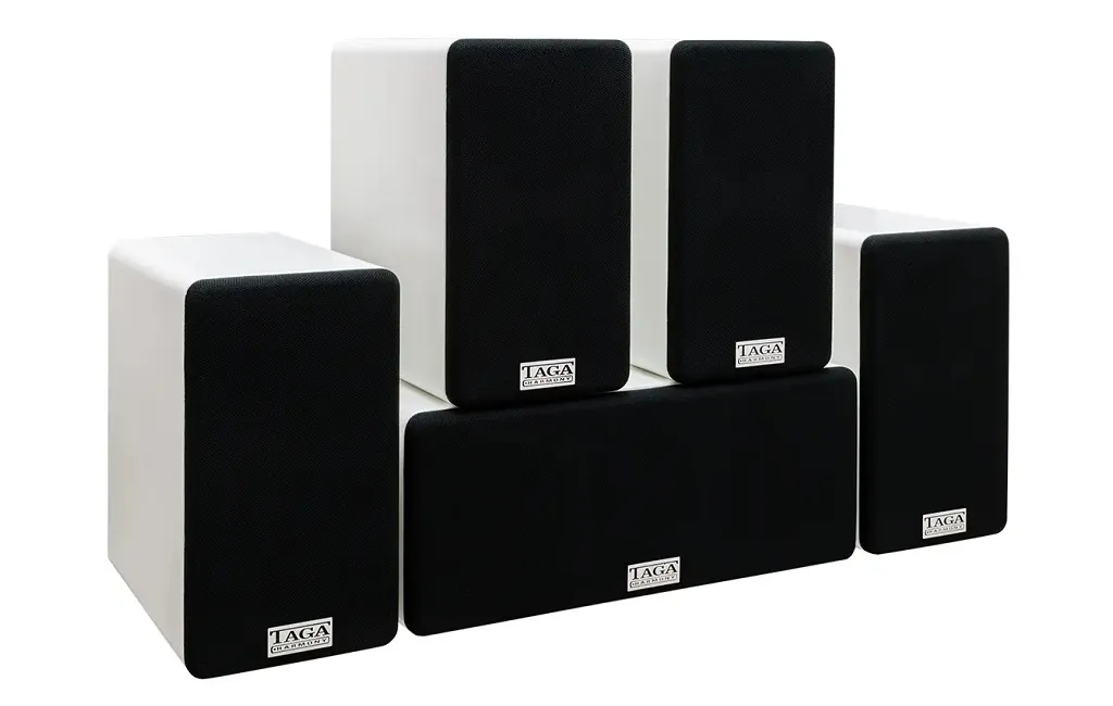 Комплект Акустики 5.0 TAGA HARMONY inMOVE 5.0 High Gloss White