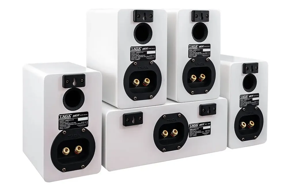 Комплект Акустики 5.0 TAGA HARMONY inMOVE 5.0 High Gloss White