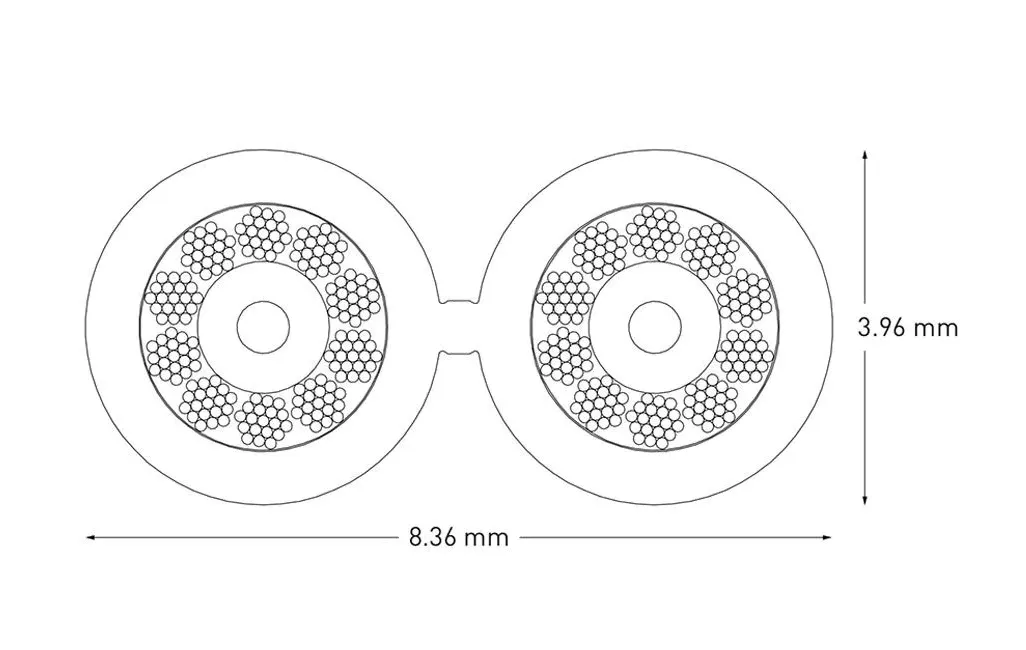 Акустические кабели QED XT25 PRE-TERM SPEAKER CABLE 2M (QE1460)