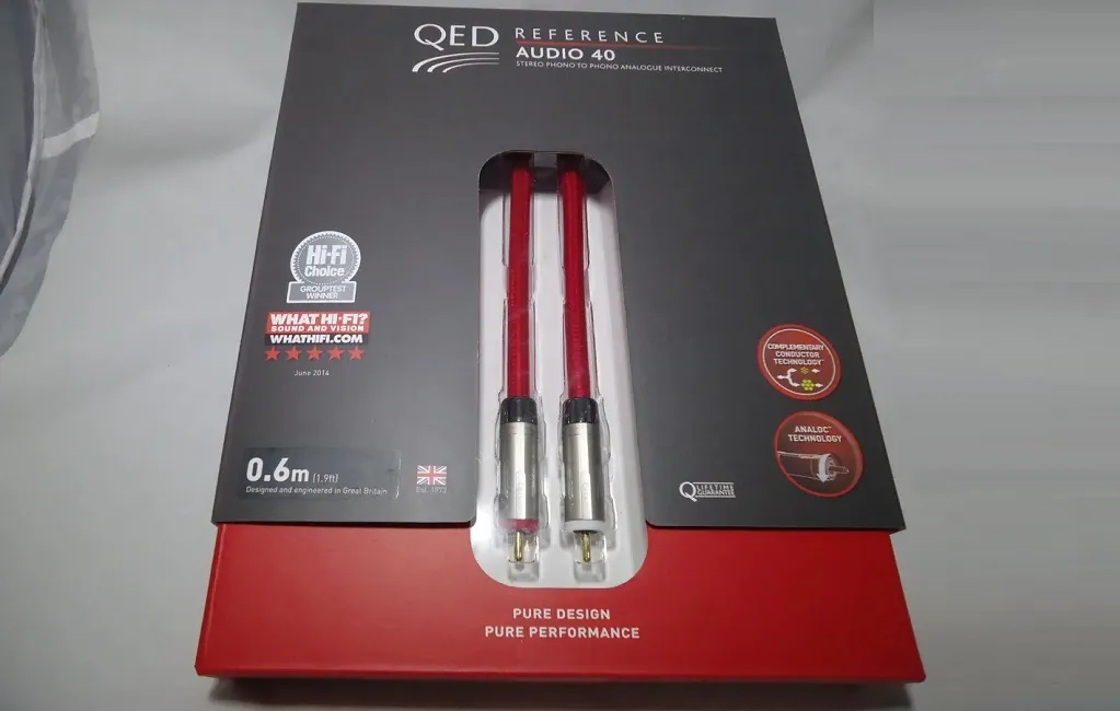 Міжблочні кабелі QED REFERENCE AUDIO 40 0.6M (QE2450)