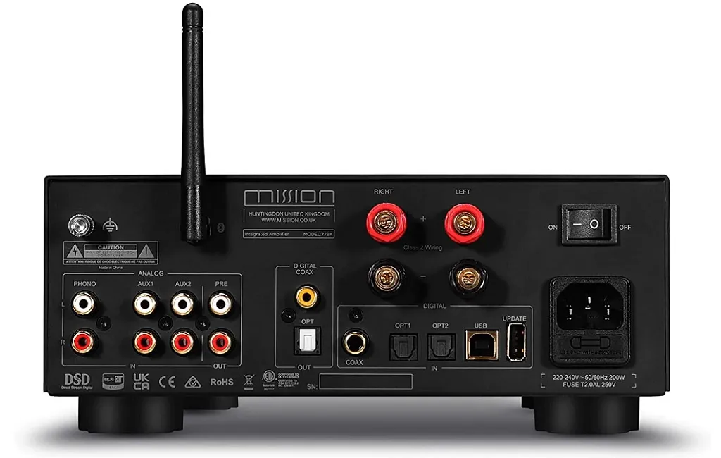 Стерео підсилювачі Mission 778X Black