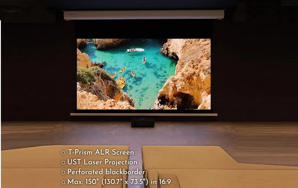 Экраны для проекторов SCREEN PRO 120 Motorized ALR Screen - AB