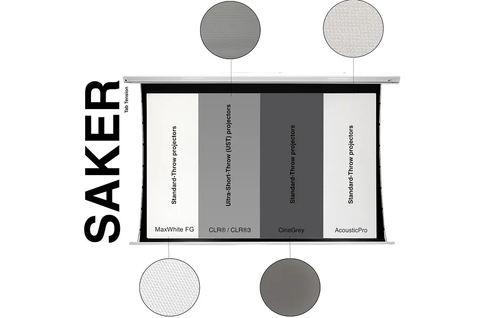 Экраны для проекторов Elite Screens SKT110XHW-E24