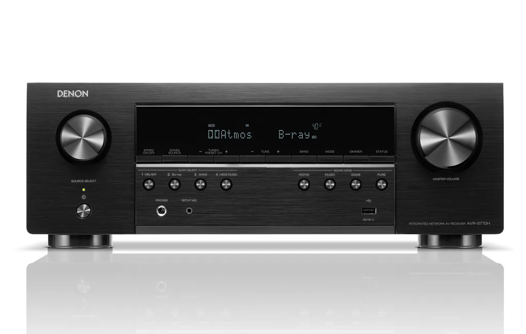 AV Ресиверы  Denon AVR-S 770H (7.2 сh) Black
