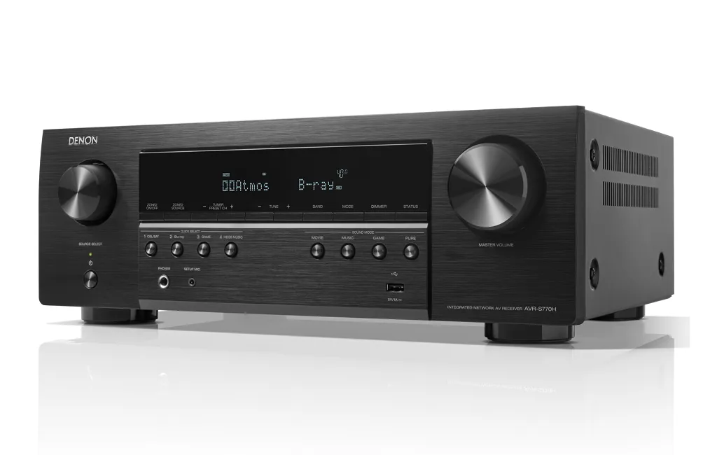 AV Ресиверы  Denon AVR-S 770H (7.2 сh) Black
