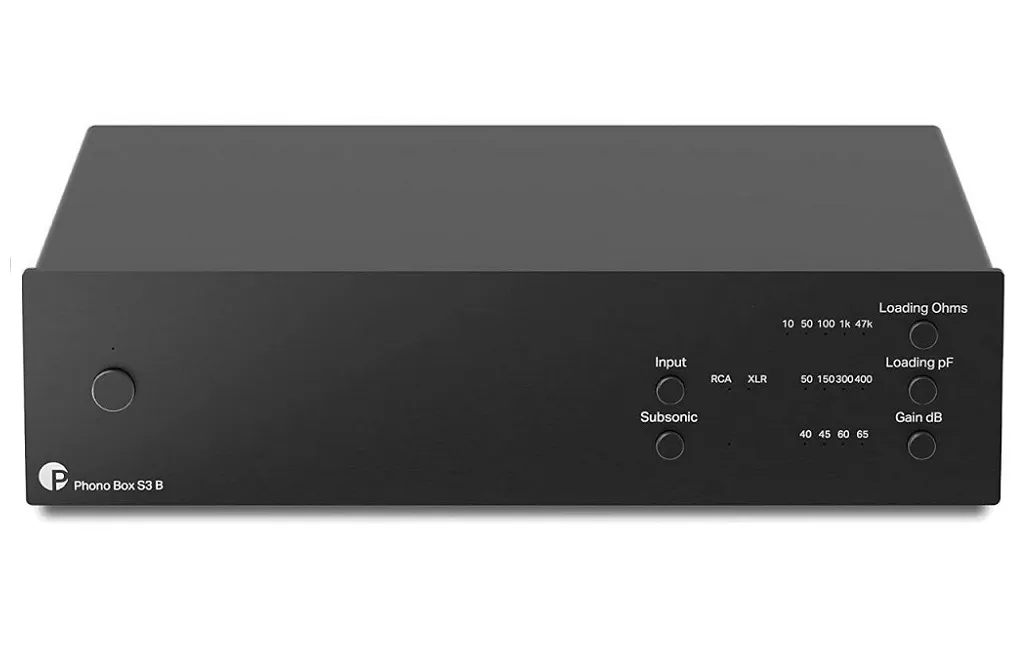 Фонокоректори Pro-Ject Phono Box S3 B Black
