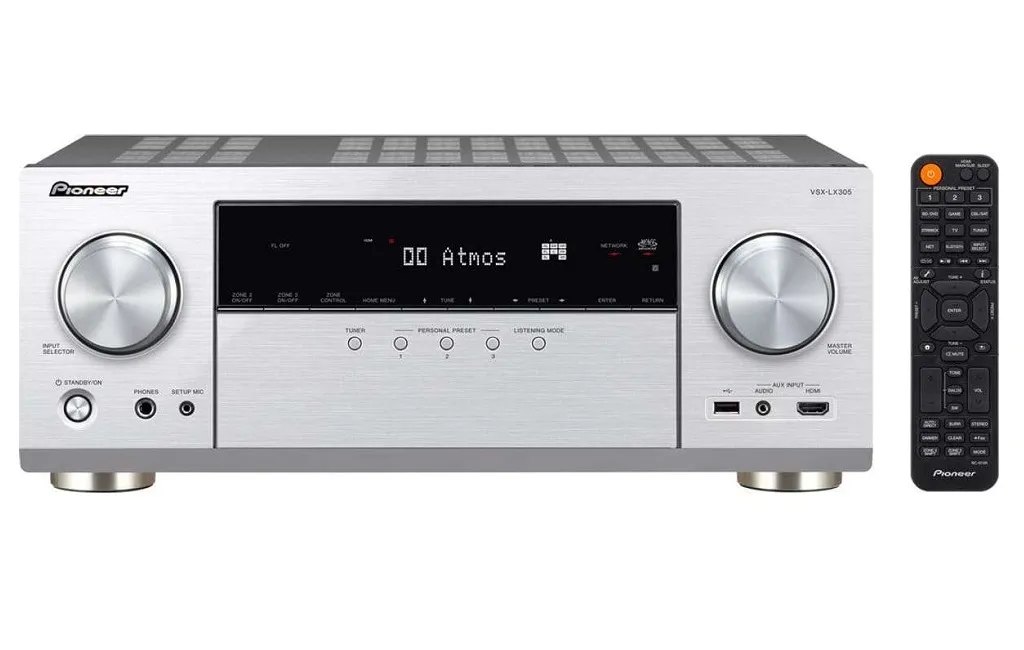 AV Ресівери Pioneer VSX-LX505 Silver