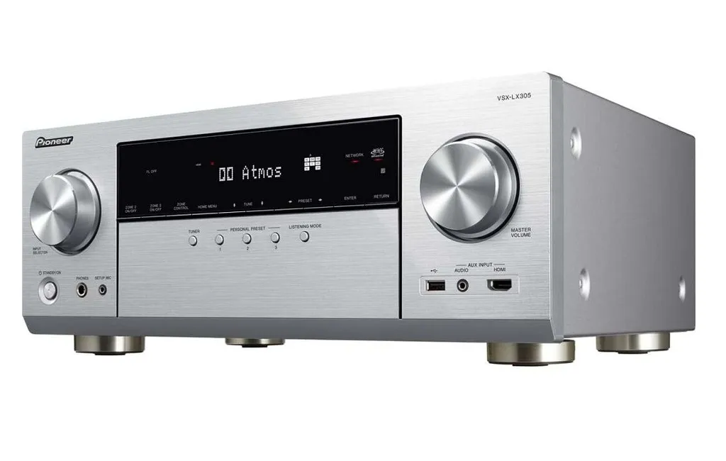 AV Ресівери Pioneer VSX-LX505 Silver