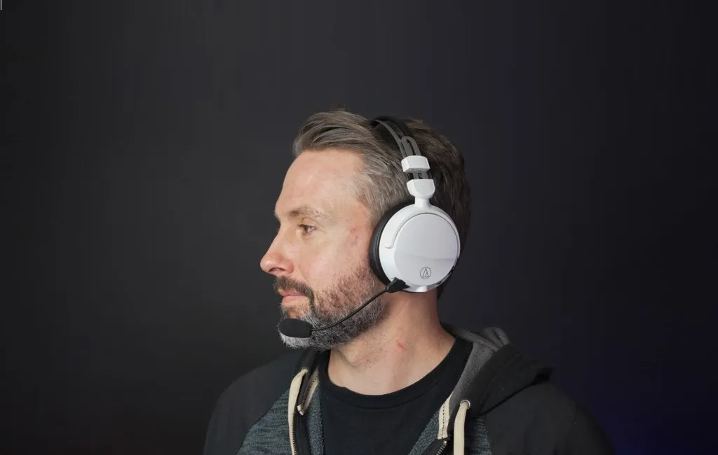 Наушники  гарнитура Audio-Technica ATH-GL3WH