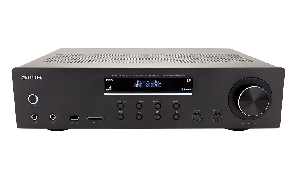 Стерео підсилювачі Aiwa AMR-200DAB/BK