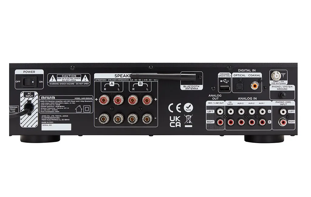 Стерео підсилювачі Aiwa AMR-200DAB/BK