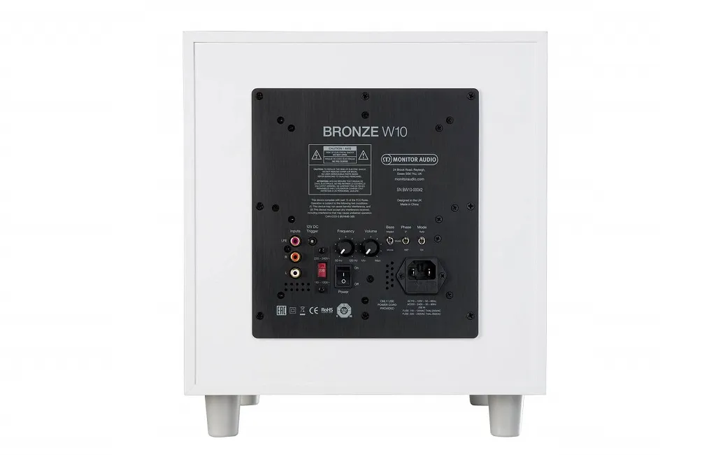Сабвуферы MONITOR AUDIO Bronze W10 White (6G)