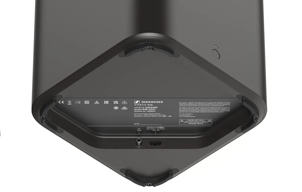Сабвуфери SENNHEISER AMBEO Sub