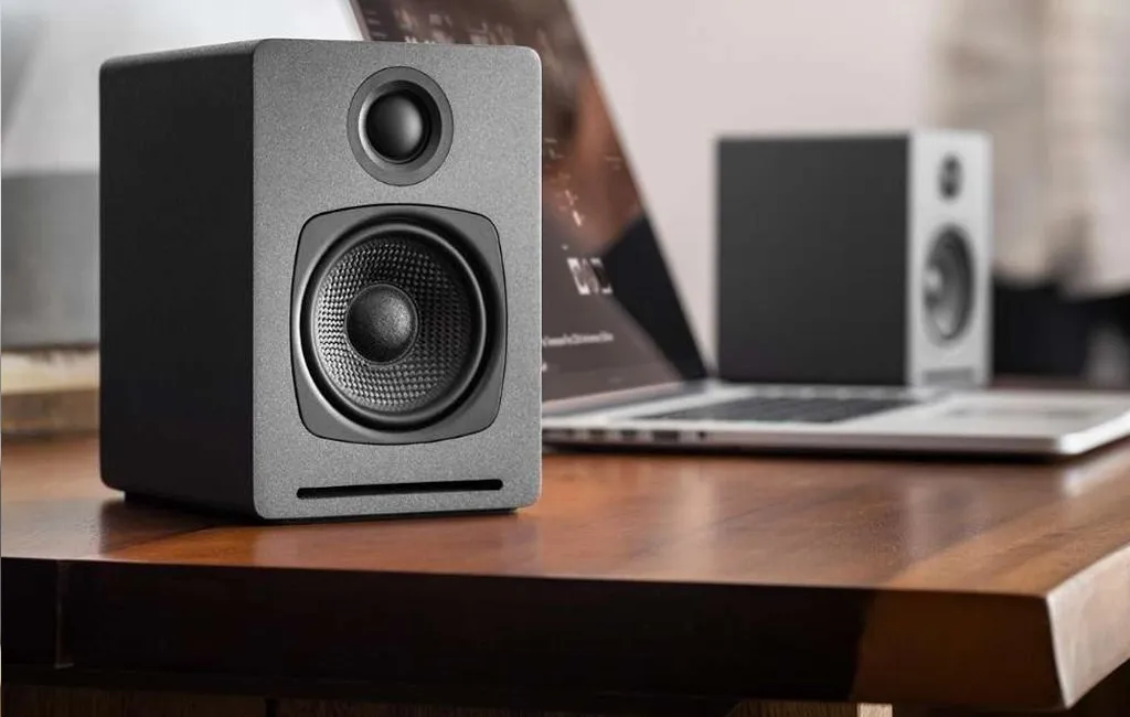 Активна полична акустика Audioengine A1-MR Wireless Grey