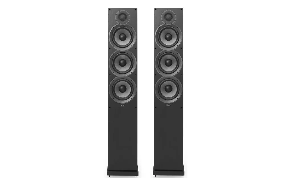 Підлогова Акустика Elac Debut 2.0 DF62 Black Brushed Vinyl