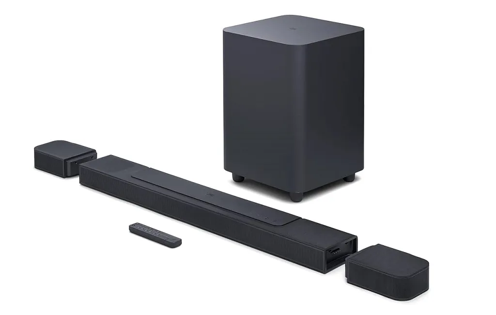 Звуковые проекторы (саундбар) JBL Bar 1000 Black (JBLBAR1000PROBLKEP)