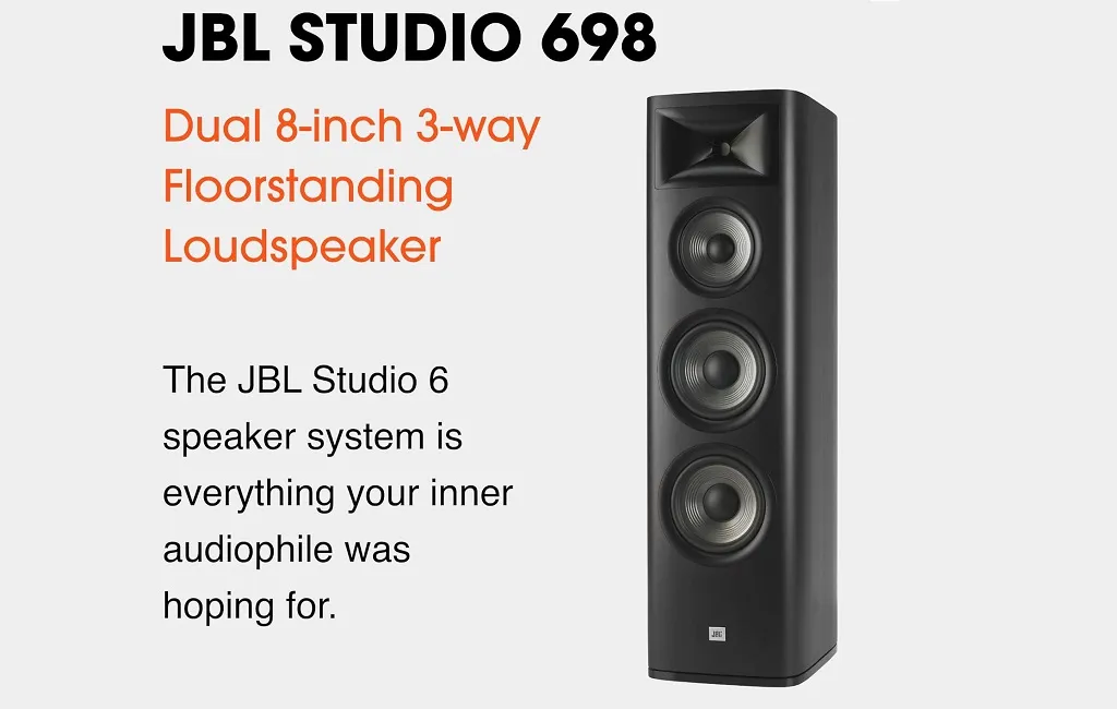 Підлогова Акустика JBL Studio 698 Dark Walnut (JBLS698DKW)