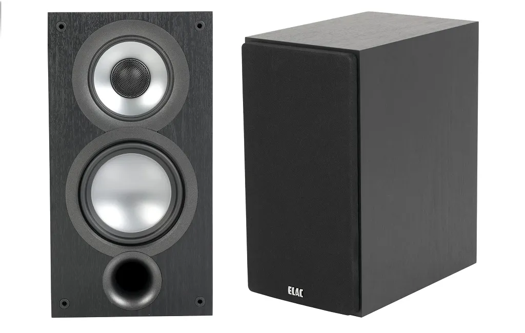 Полочна акустика ELAC Uni-Fi 2 UB52 Black Vinyl